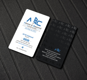 Business Card Design by Creations Box 2015 for Above & Beyond Construction and Developments  | Design: #27294765
