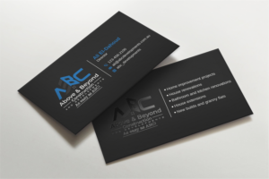 Business Card Design by LAXMI DESIGNHUB for Above & Beyond Construction and Developments  | Design: #27279126