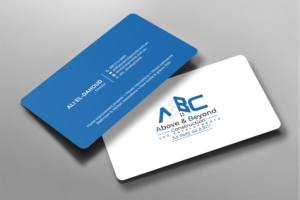 Business Card Design by chandrayaan.creative for Above & Beyond Construction and Developments  | Design: #27279627