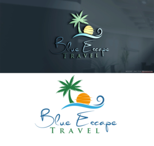 Blue Escape Travel | Logo Design by Mono.co