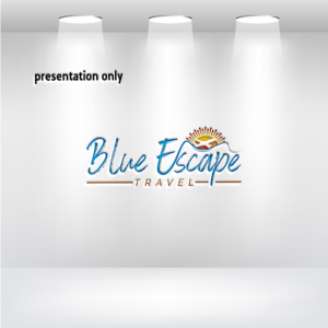 Blue Escape Travel | Logo Design by uitaki