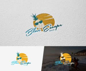 Blue Escape Travel | Logo Design by designprotox