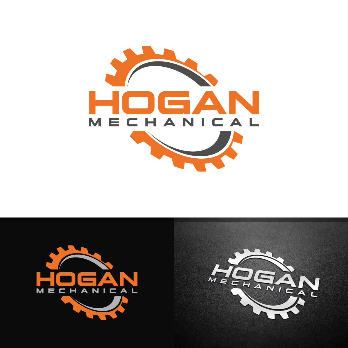 Logo Design by rdlsantos for Hogan Mechanical LLC.  | Design #27308891