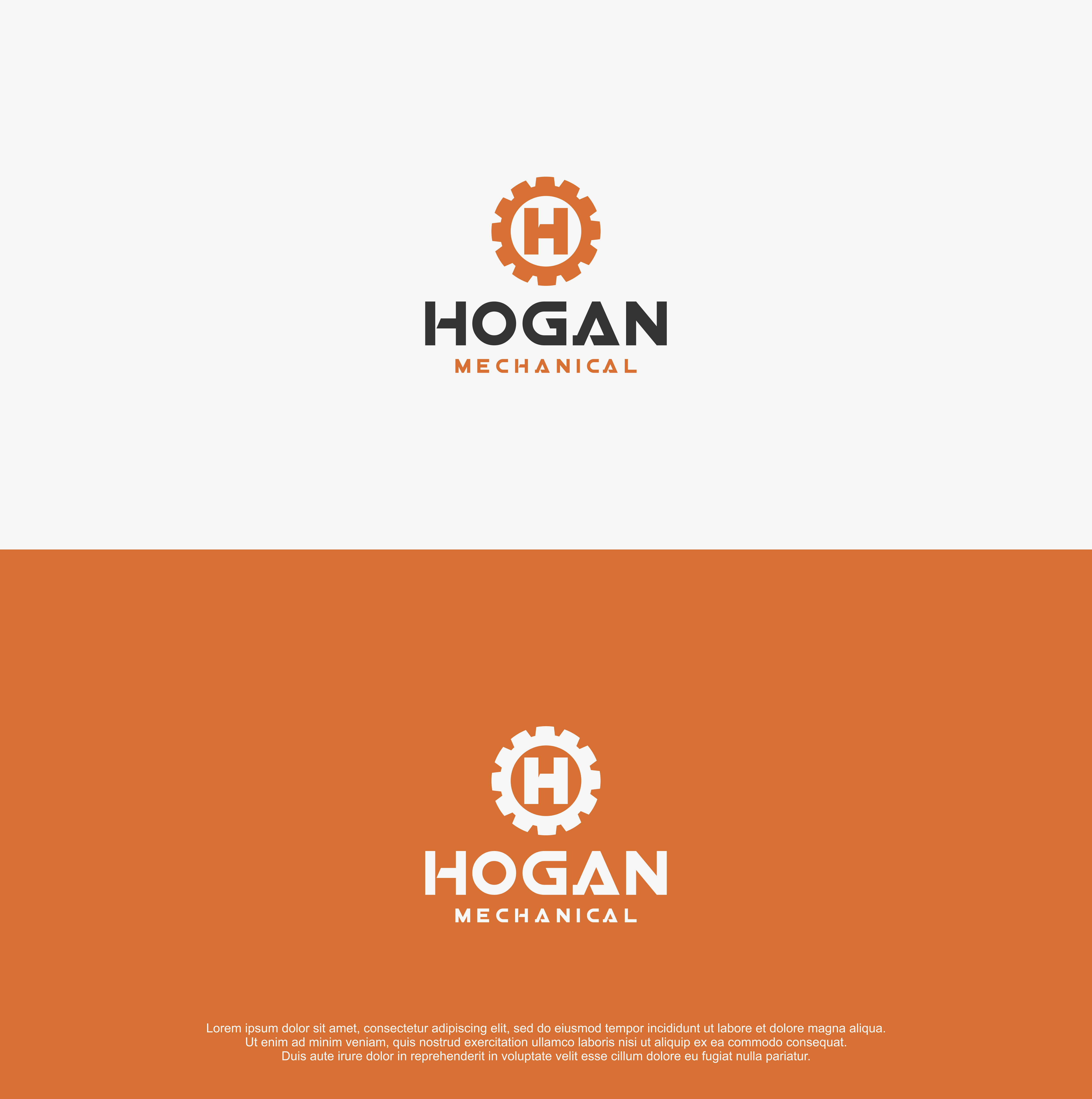 Logo Design by R!CKY for Hogan Mechanical LLC.  | Design #27300198