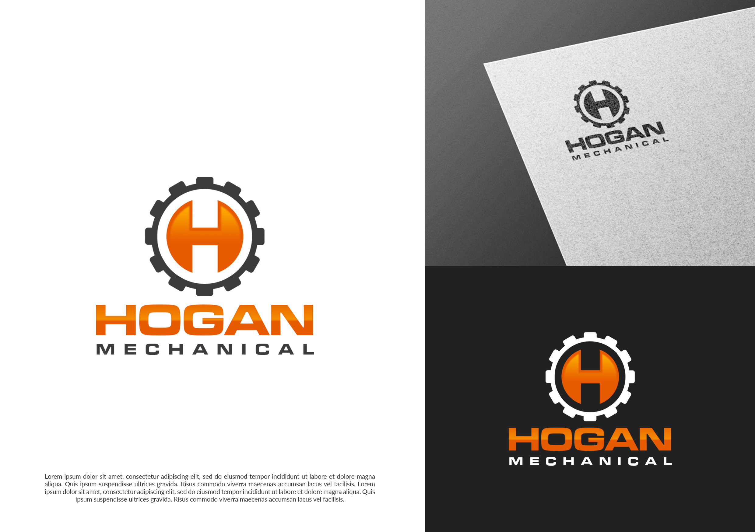 Logo-Design von christianpoetoe für Hogan Mechanical LLC.  | Design #27279211