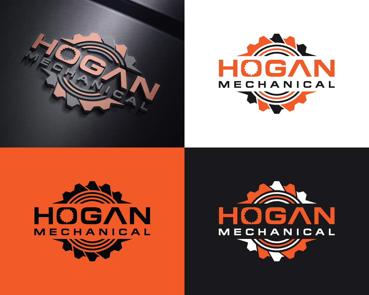 Logo Design by MAWBM for Hogan Mechanical LLC.  | Design #27306022