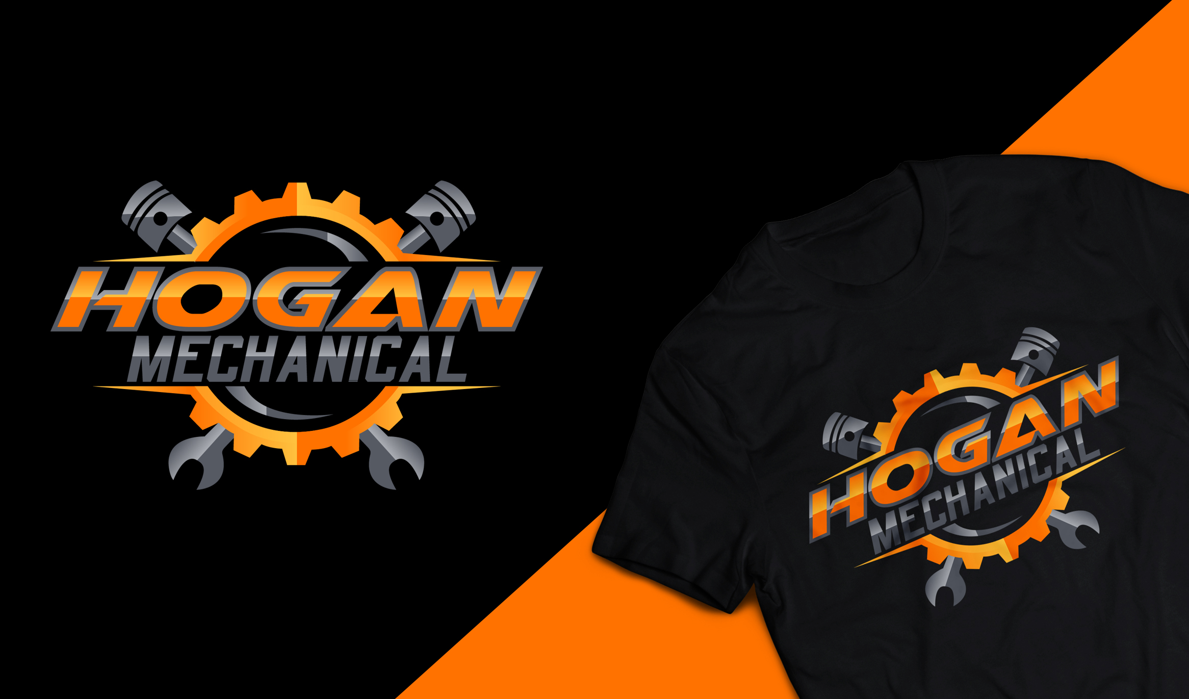 Logo Design by TSU Creations for Hogan Mechanical LLC.  | Design #27294355