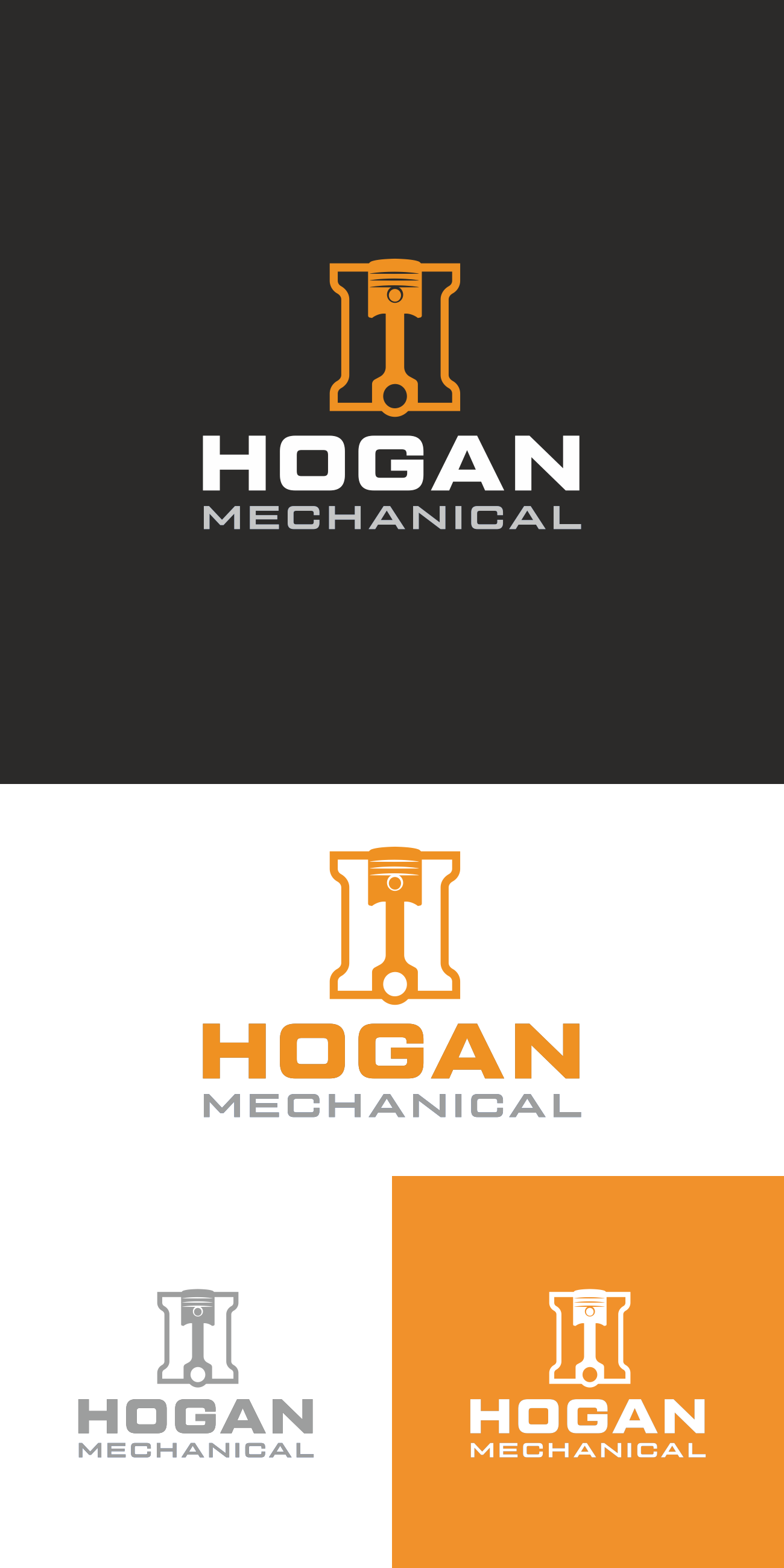 Logo Design by chameerakasundb for Hogan Mechanical LLC.  | Design #27296265