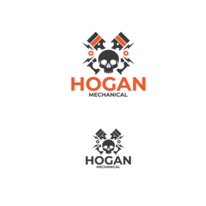 Logo Design by brand maker for Hogan Mechanical LLC.  | Design: #27280428