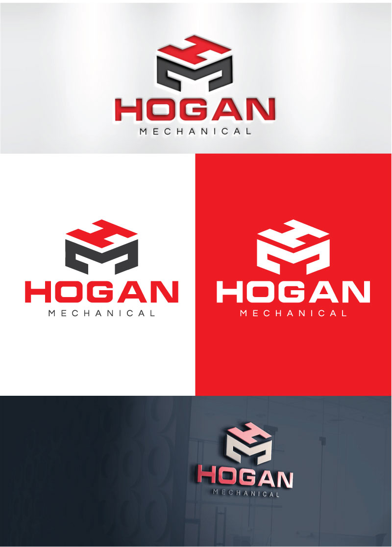 Logo Design by Pro_DesignMaster for Hogan Mechanical LLC.  | Design #27278158