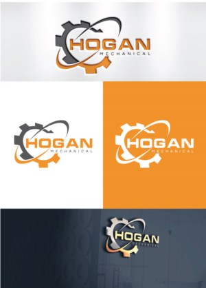 Logo Design by Pro_DesignMaster for Hogan Mechanical LLC.  | Design: #27279291