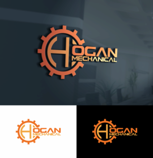 Logo Design by in creative for Hogan Mechanical LLC.  | Design: #27281438