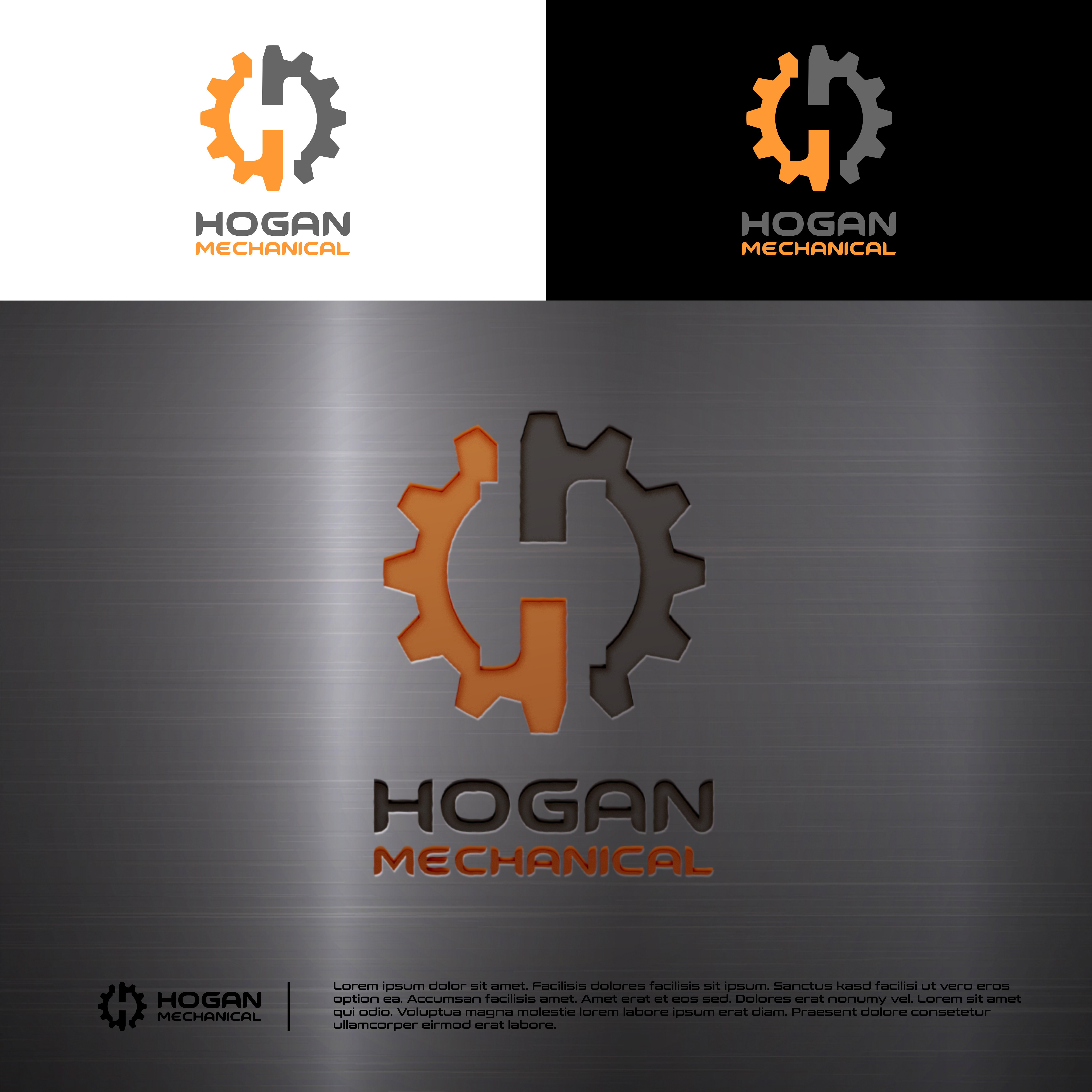 Logo Design by gorant for Hogan Mechanical LLC.  | Design #27284694