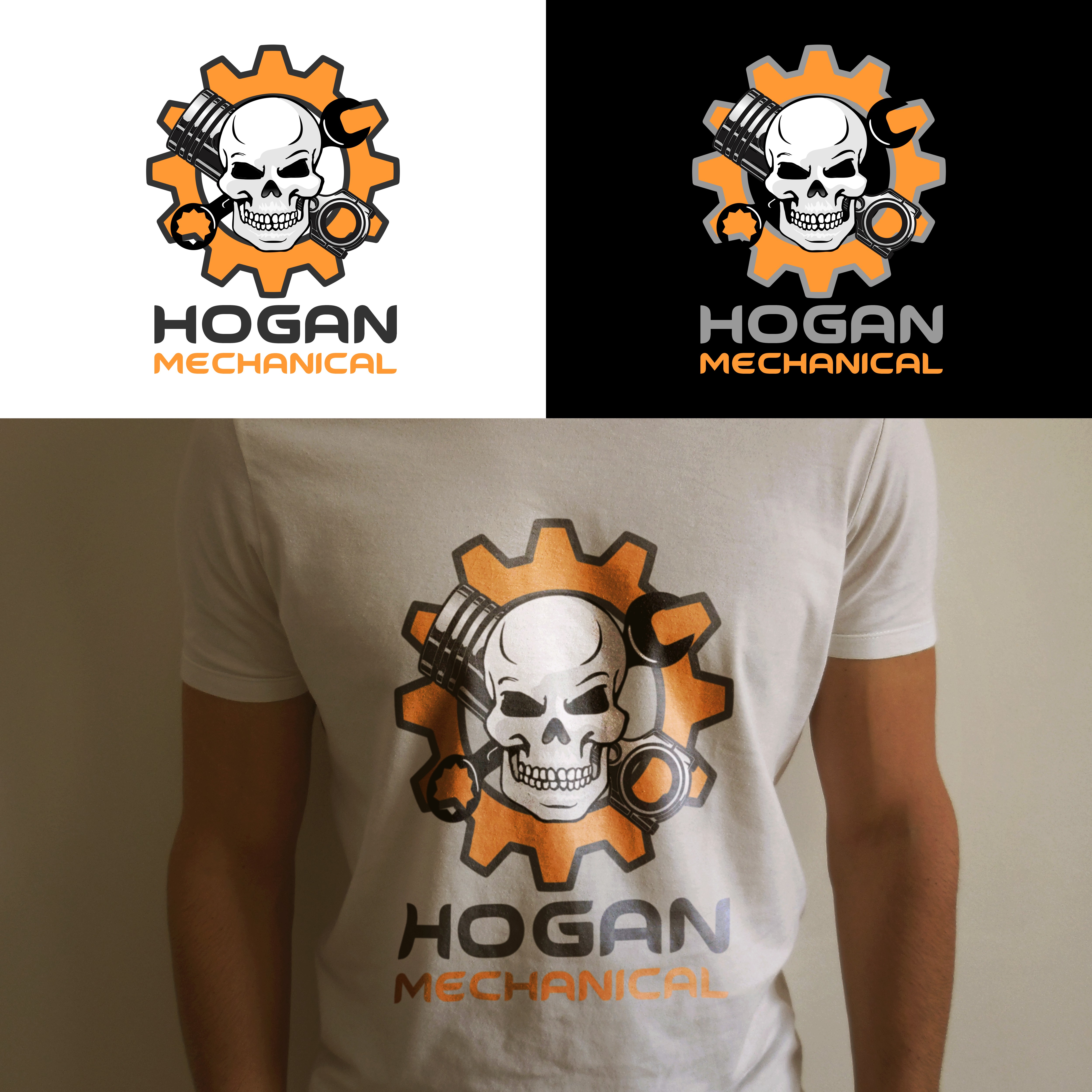 Logo Design by gorant for Hogan Mechanical LLC.  | Design #27289742