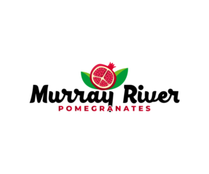 Murray River Pomegranates | Logo Design by DreamzINSIDE
