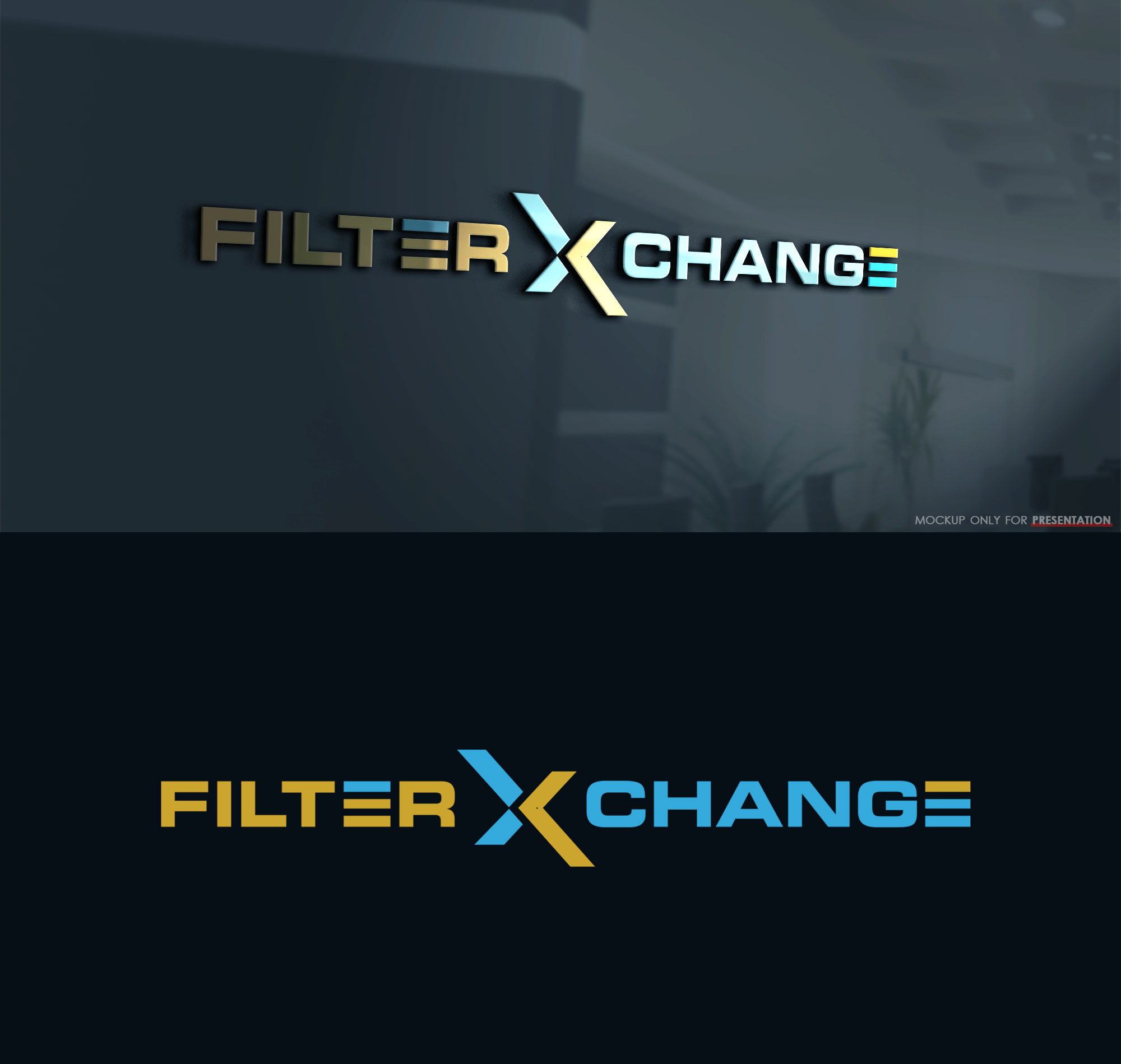 Diseño de Logo por Mono.co para Filter XChange | Diseño #27280372