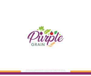 Purple Grain | Diseño de Logo por ecorokerz