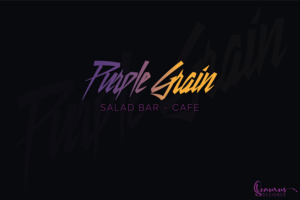 Purple Grain | Logo Design by InkThink by Scaurus