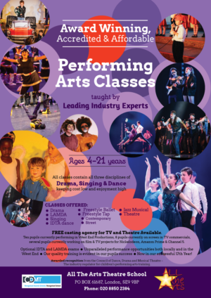 a4 size poster for theatre school | Design de Flyer par INGA DESIGN