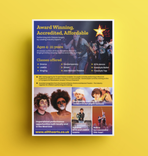 a4 size poster for theatre school | Flyer-Design von JK18