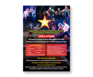 a4 size poster for theatre school | Flyer-Design von ecorokerz
