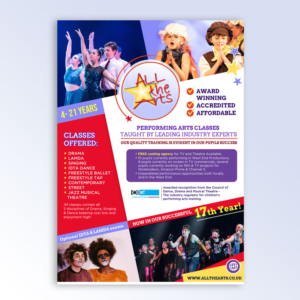 a4 size poster for theatre school | Flyer-Design von DA.