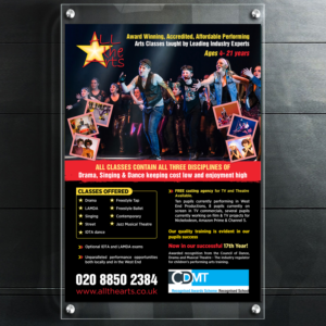 a4 size poster for theatre school | Flyer-Design von GraphicsGuru
