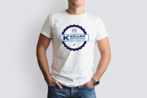 Keller Electrical (Using new logo design attached) - Motors, Controls, Machining, Services  - 40 Years of Service (or 40th Anniversary) | Logo Design by Spektron Designs