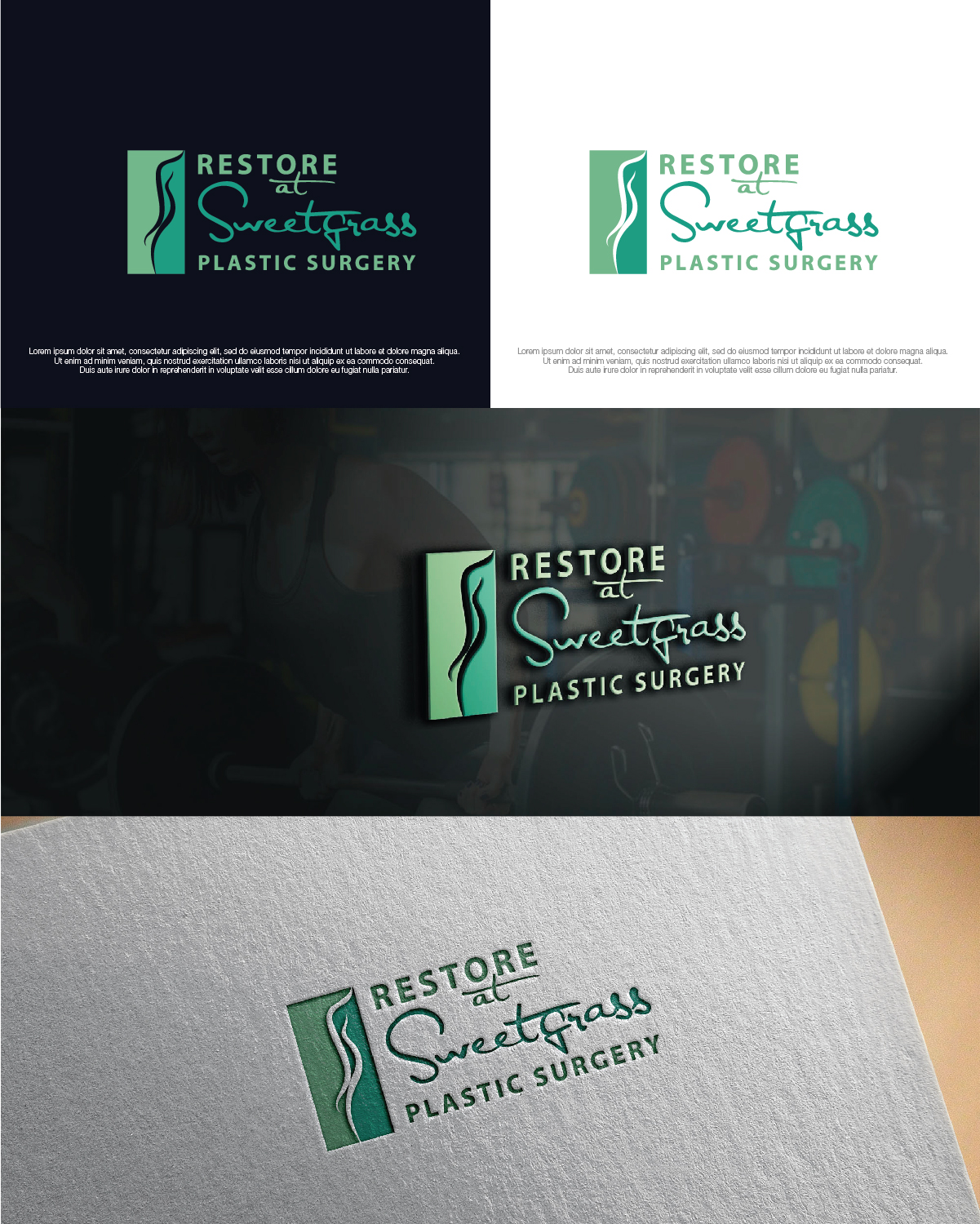 Logo Design by dstudios for Sweetgrass Plastic Surgery | Design #27286211