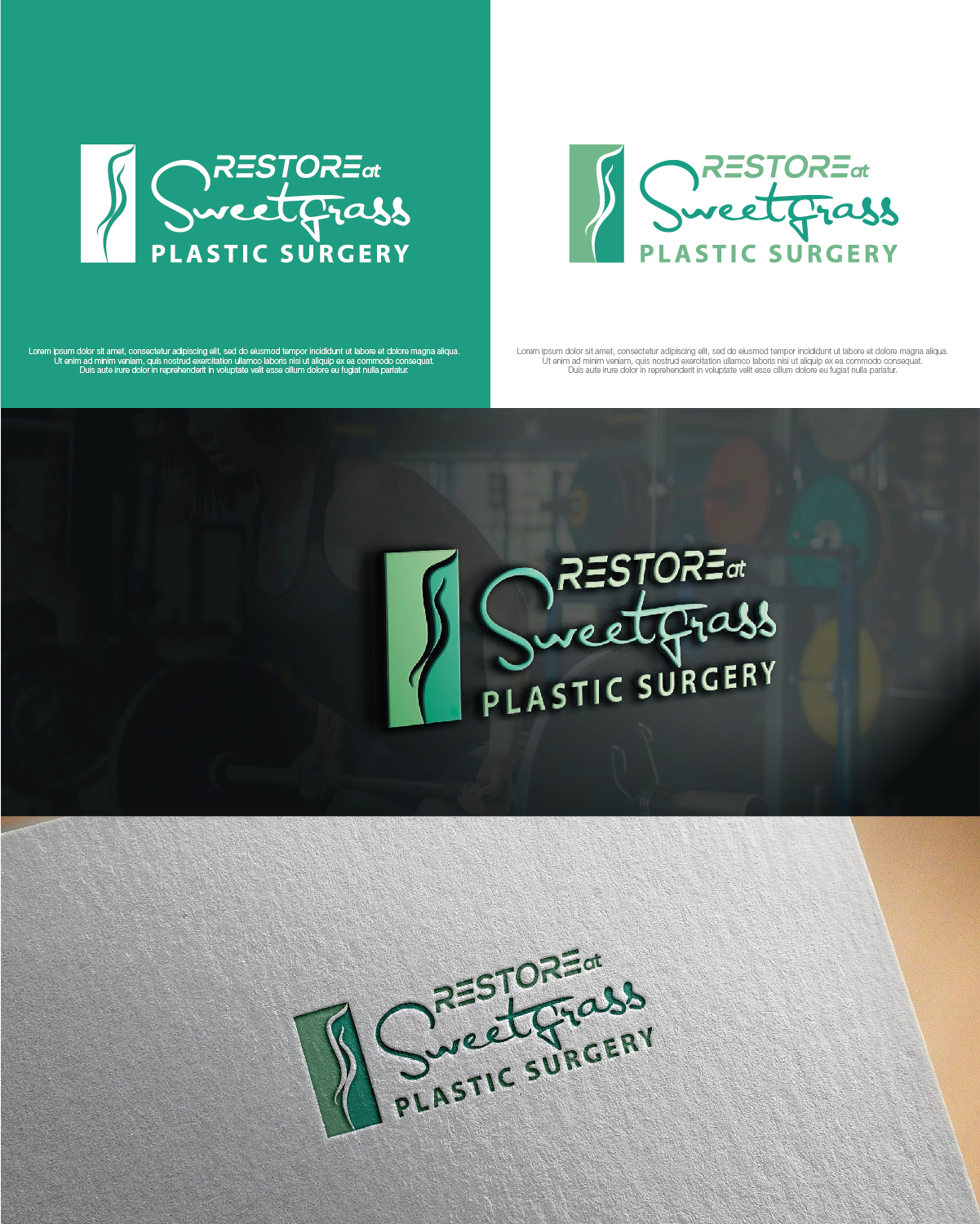 Logo Design by dstudios for Sweetgrass Plastic Surgery | Design #27286212