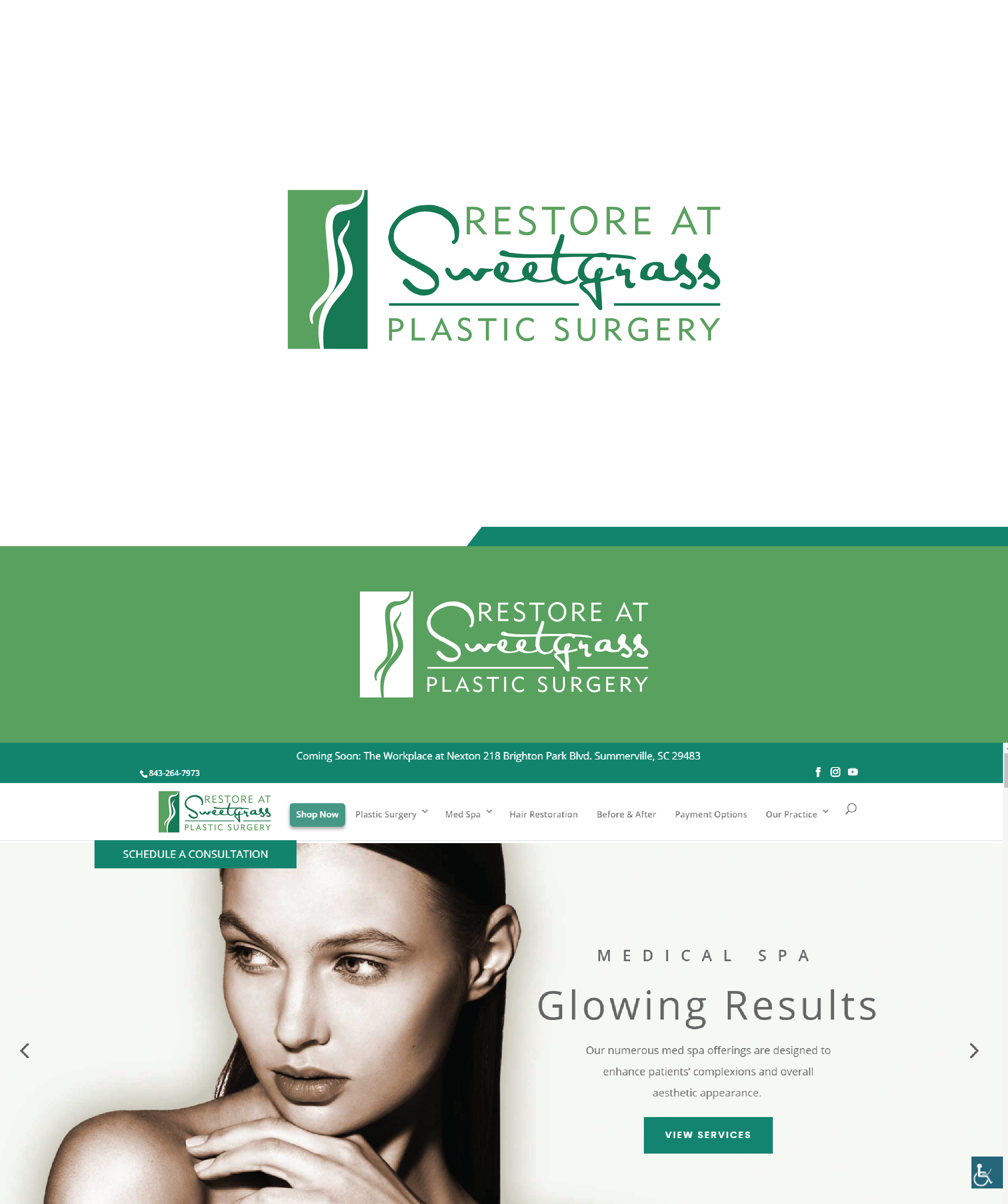Logo Design by ecorokerz for Sweetgrass Plastic Surgery | Design #27285076