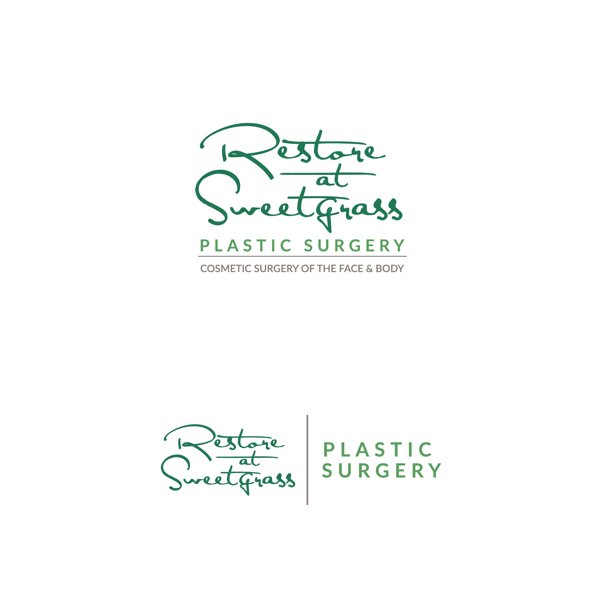 Logo Design by JoseDesign for Sweetgrass Plastic Surgery | Design #27286872