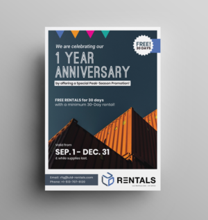 Promotional Ad/Flyer - ULD Rentals | Flyer Design by JK18