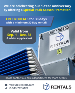 Promotional Ad/Flyer - ULD Rentals | Flyer Design by Hristo Itchov