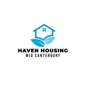 Haven Housing  (main text)     Mid Canterbury (secondary text) | Logo Design by h2y