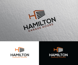 HAMILTON GARAGE DOORS | Logo Design by Iris 3