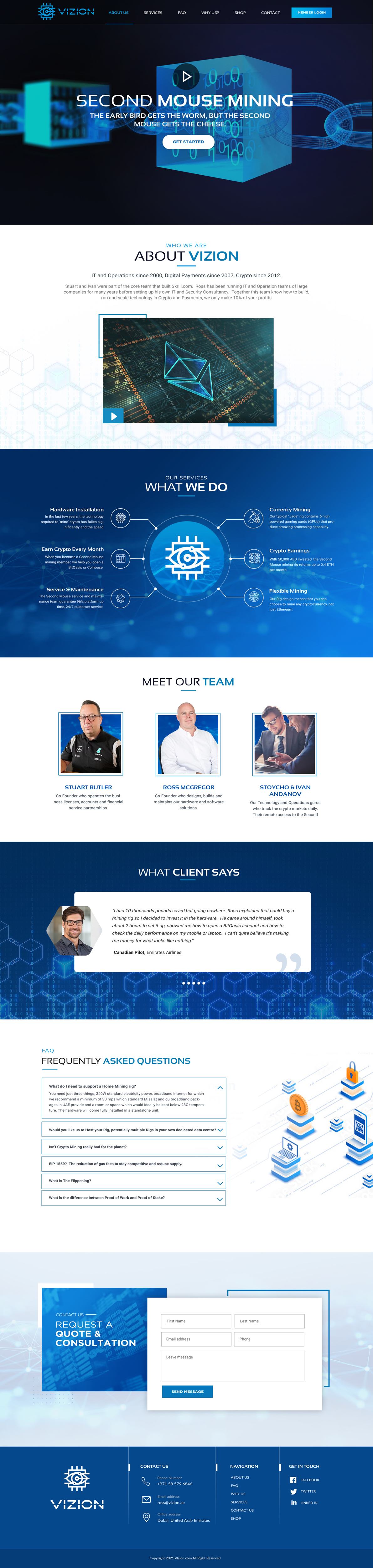 Web Design by Blue Sparrow for this project | Design #27298575