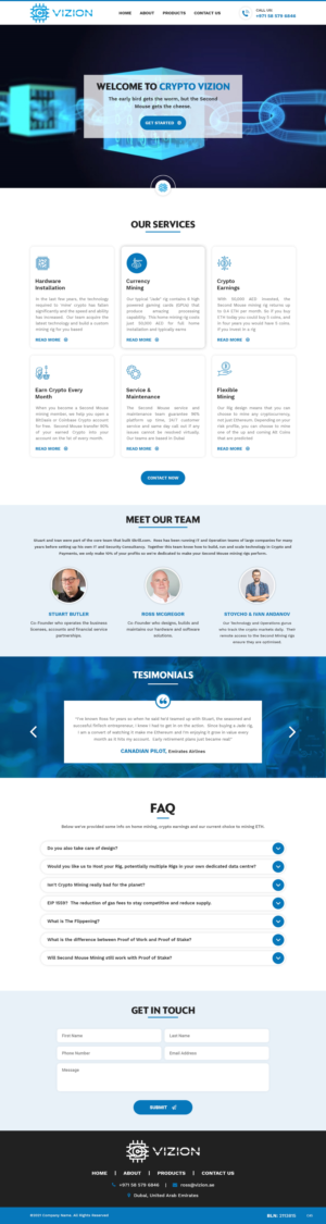 Web Design by pb for this project | Design: #27291833