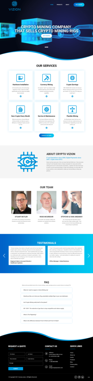 Web Design by pb for this project | Design: #27291834