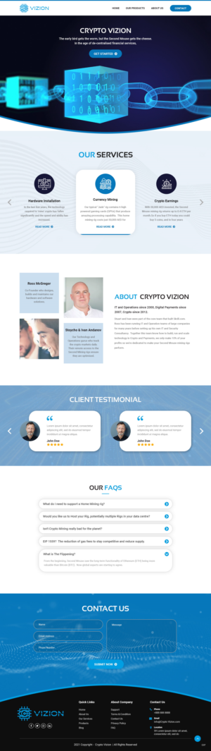 Web Design by pb for this project | Design: #27291835