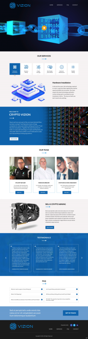 Web Design by pb for this project | Design: #27291837