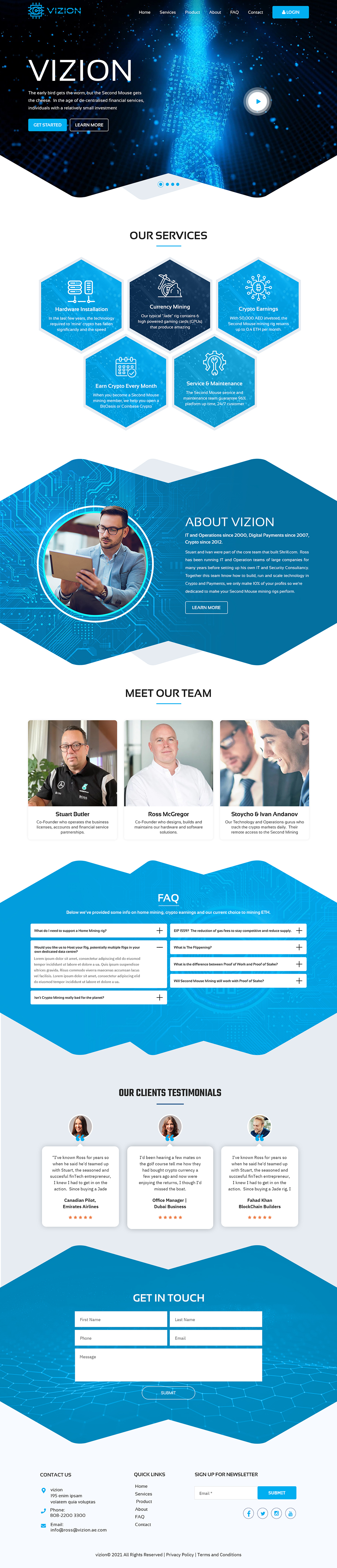 Web Design by Titan Eagle for this project | Design: #27302409