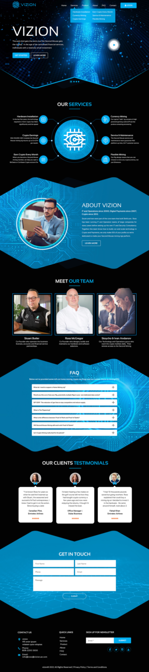 Web Design by Titan Eagle for this project | Design: #27318693