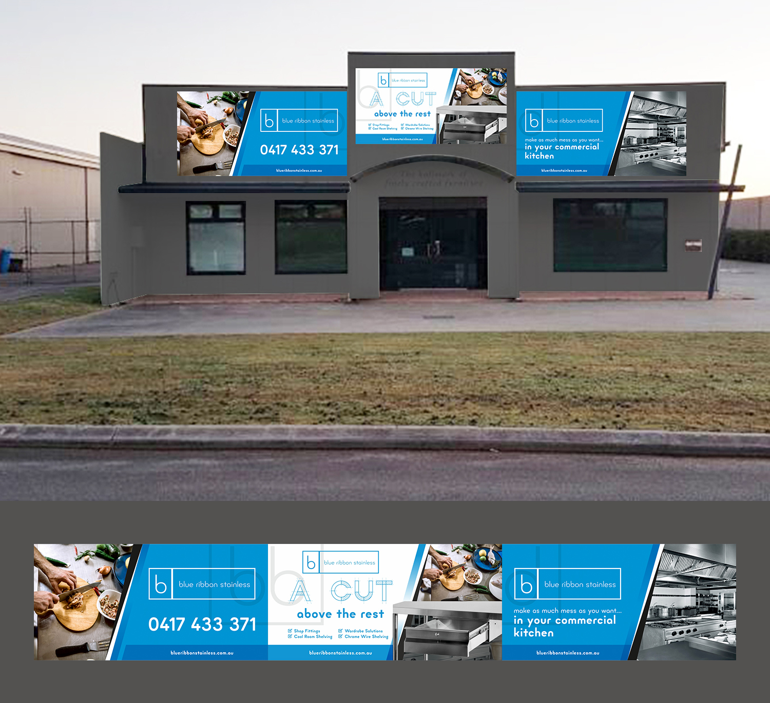 Signage Design by ecorokerz for this project | Design #27348298