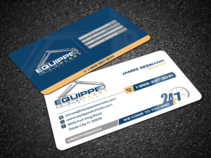 Equipped Fleet Service Buisness card | Design de Carte de Visite par Sandaruwan