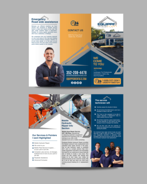 Fleet Service Tri Fold Flyer | Diseño de Flyer por chandrayaan.creative
