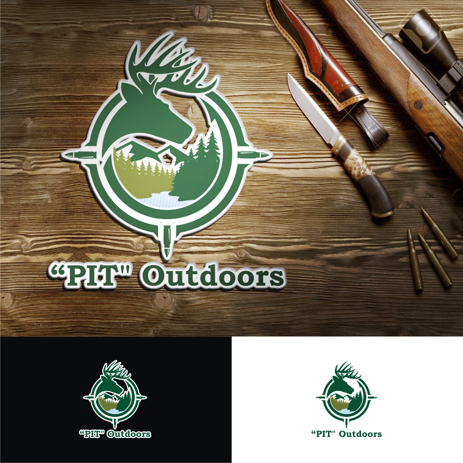 Logo Design by Donan Rockezz for The Hunter's Handle LLC. | Design #27289033