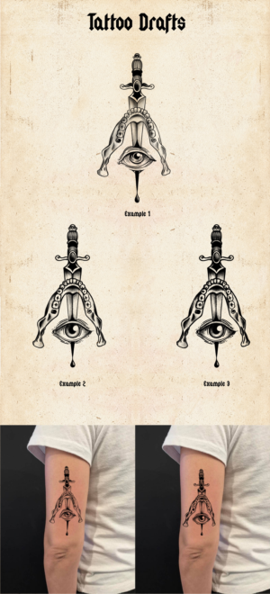 Tattoo Design by Trezaim for this project | Design: #27329716