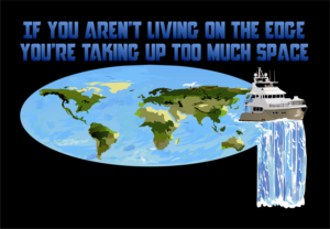 Flat Earth design for tee shirt | Diseño de Camiseta por Jamal 12