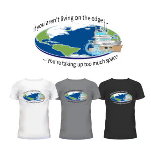 Flat Earth design for tee shirt | Diseño de Camiseta por Wanda.G